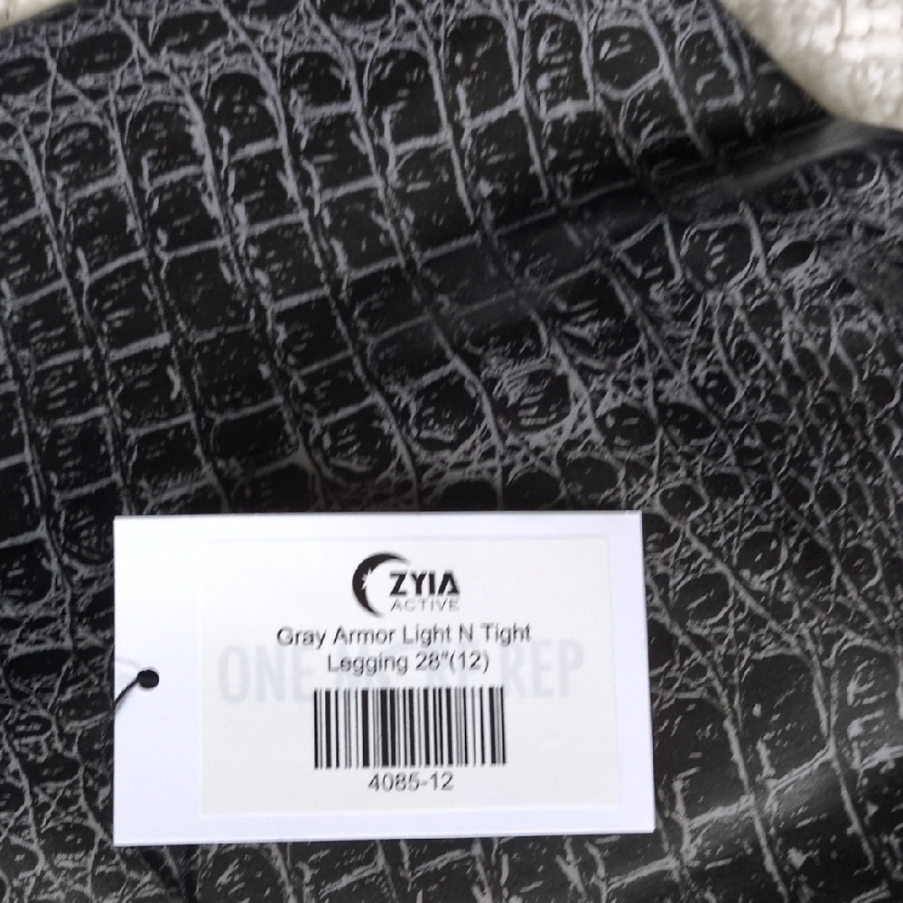 ZYIA Gray Armor Leggings